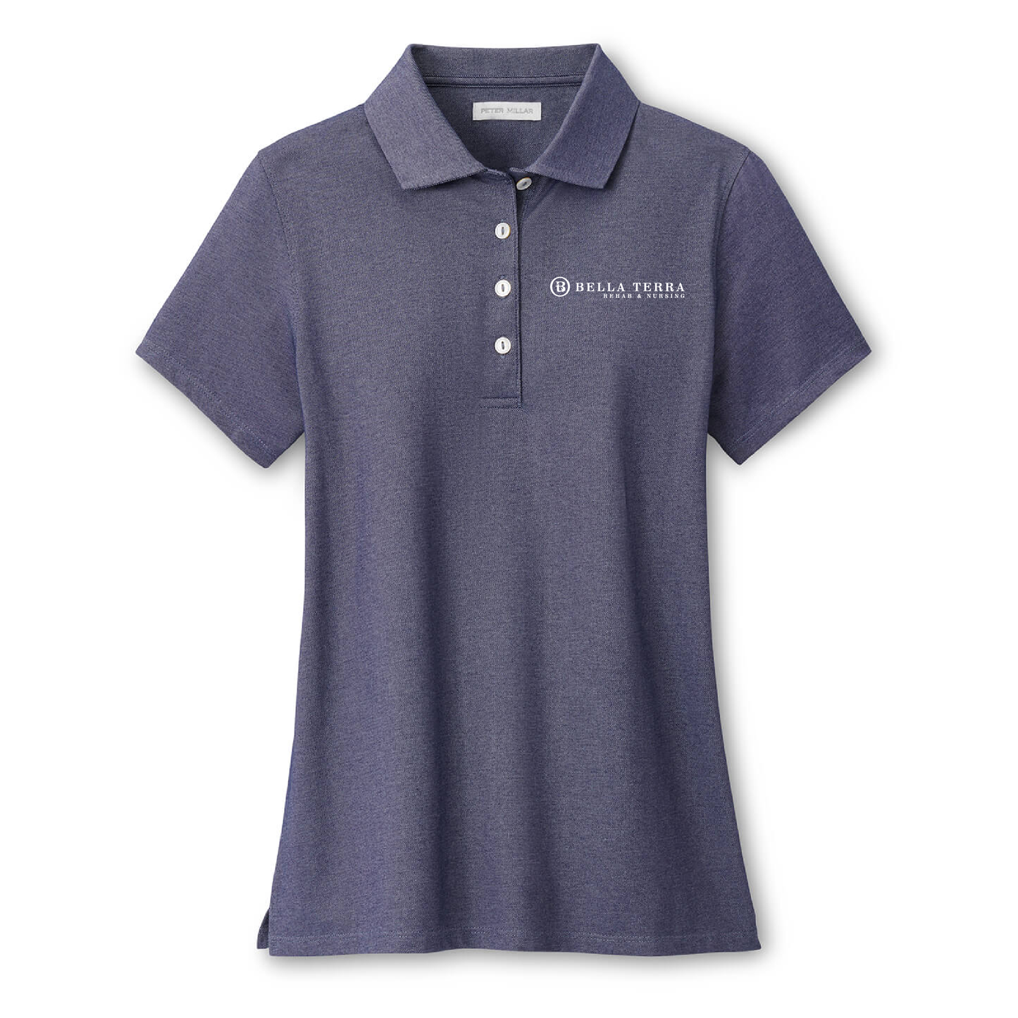Peter Millar Women's Albatross Short Sleeve Polo Bella Terra