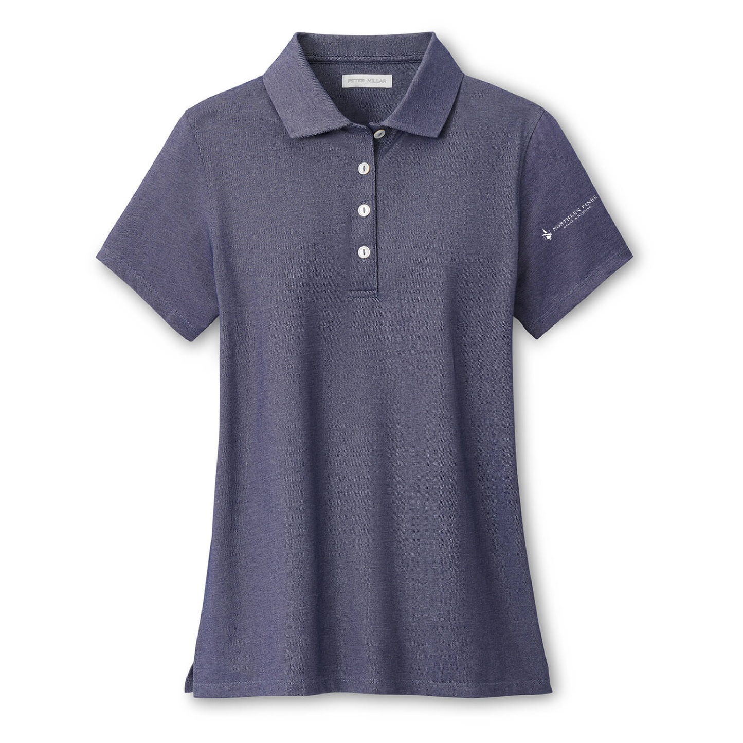 Peter Millar Women's Albatross Short Sleeve Polo Northern Pines