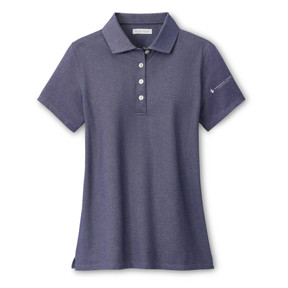 Peter Millar Women's Albatross Short Sleeve Polo Northern Pines