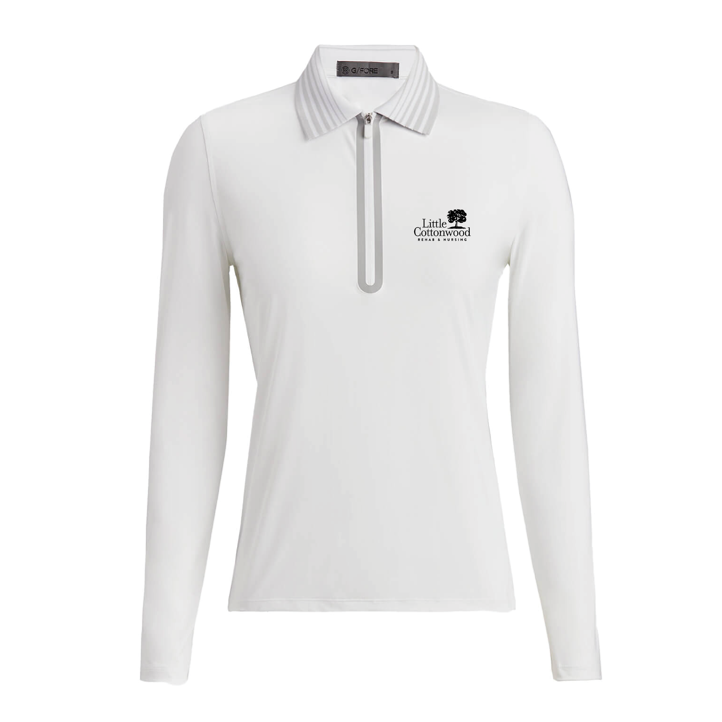 G/FORE Women's Silky Tech Nylon Quarter-Zip Polo Little Cottonwood