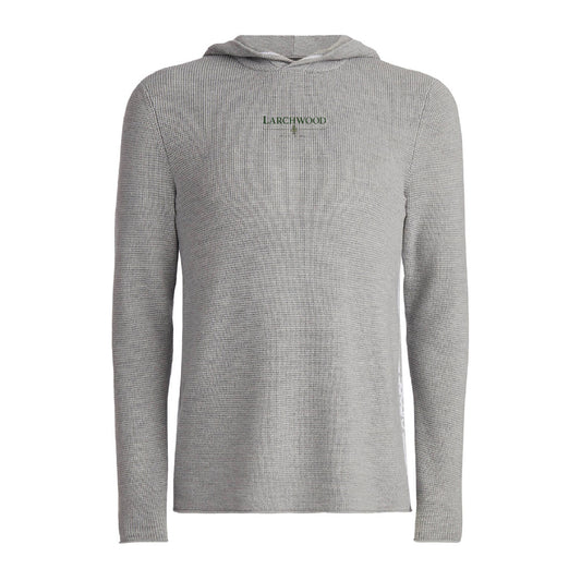 G/FORE Men's Waffle Stitch Merino Wool Hooded Sweater Larchwood