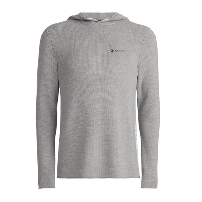 G/FORE Men's Waffle Stitch Merino Wool Hooded Sweater Kalispell