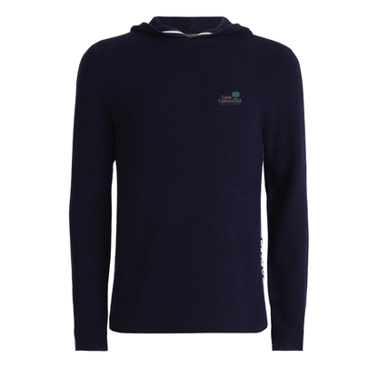 G/FORE Men's Waffle Stitch Merino Wool Hooded Sweater Little Cottonwood