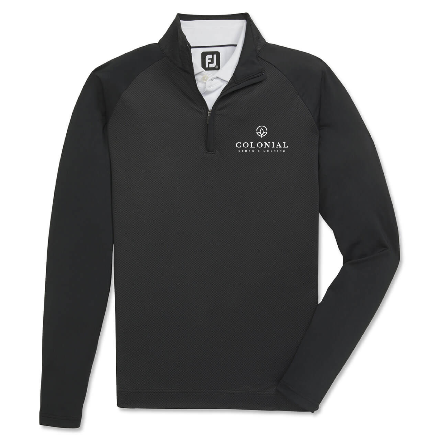 FootJoy Men's Tonal Dot Block Midlayer Colorado