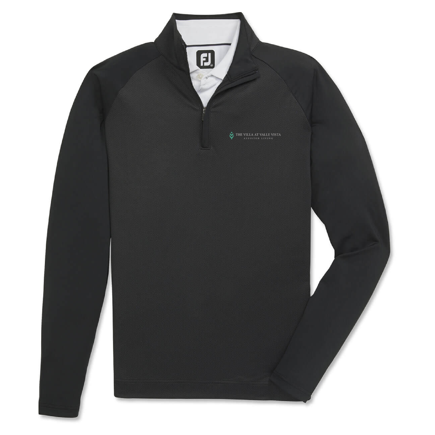 FootJoy Men's Tonal Dot Block Midlayer Villa