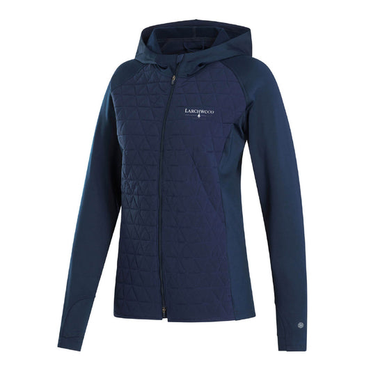 FootJoy Women's ThermoSeries Full-Zip Hoodie Larchwood
