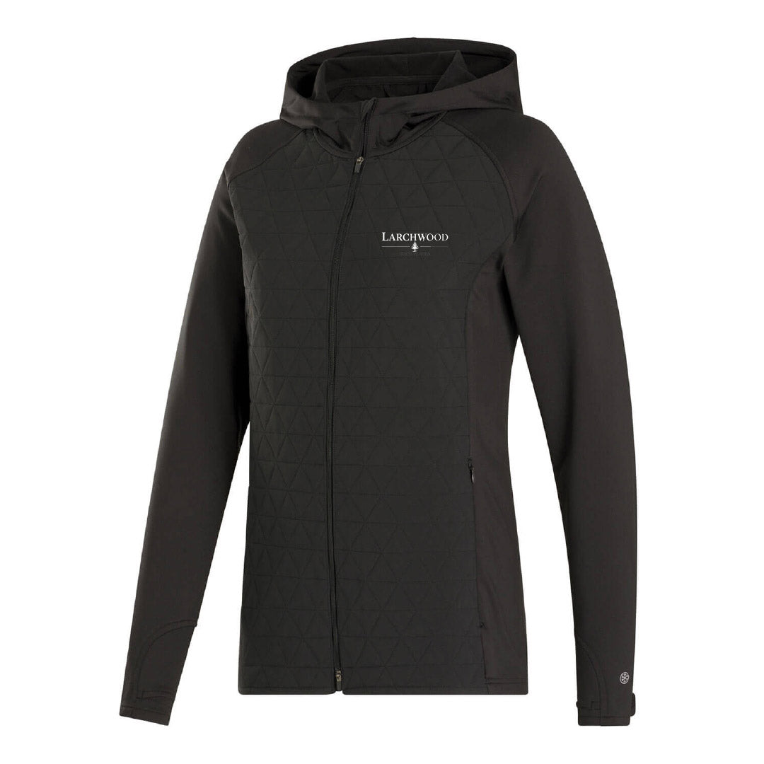 FootJoy Women's ThermoSeries Full-Zip Hoodie Larchwood