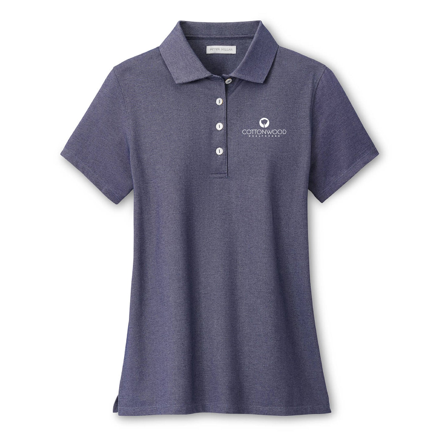 Peter Millar Women's Albatross Short Sleeve Polo Cottonwood