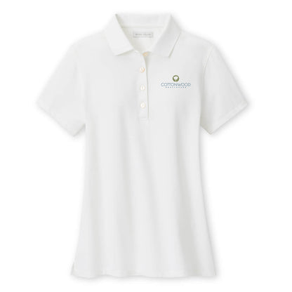 Peter Millar Women's Albatross Short Sleeve Polo Cottonwood