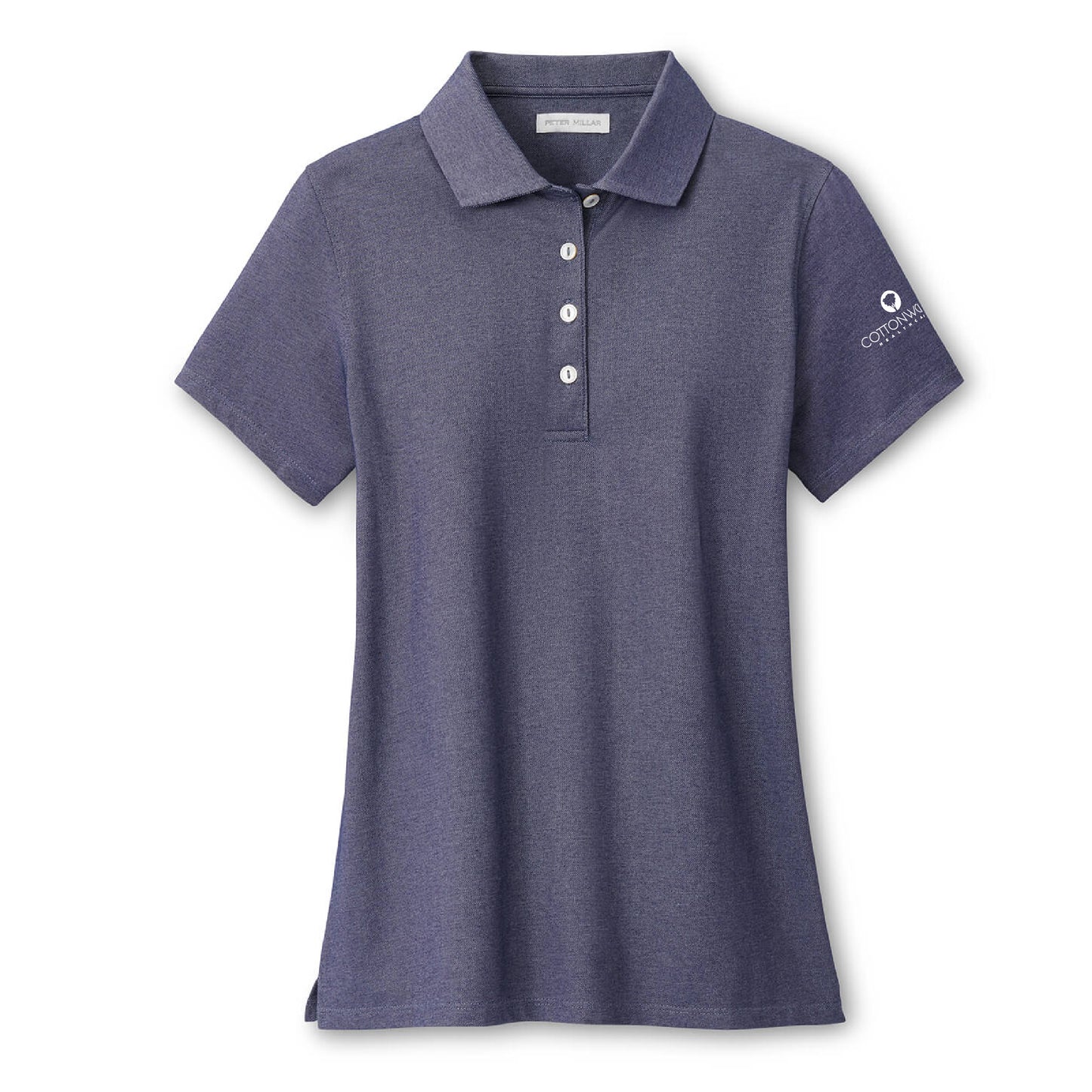 Peter Millar Women's Albatross Short Sleeve Polo Cottonwood