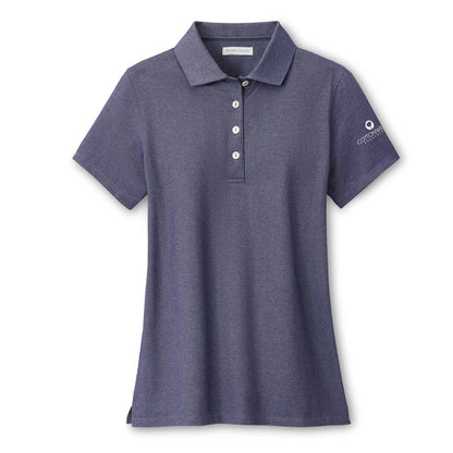 Peter Millar Women's Albatross Short Sleeve Polo Cottonwood