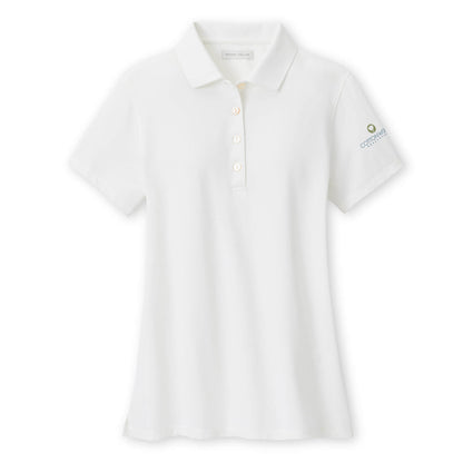 Peter Millar Women's Albatross Short Sleeve Polo Cottonwood