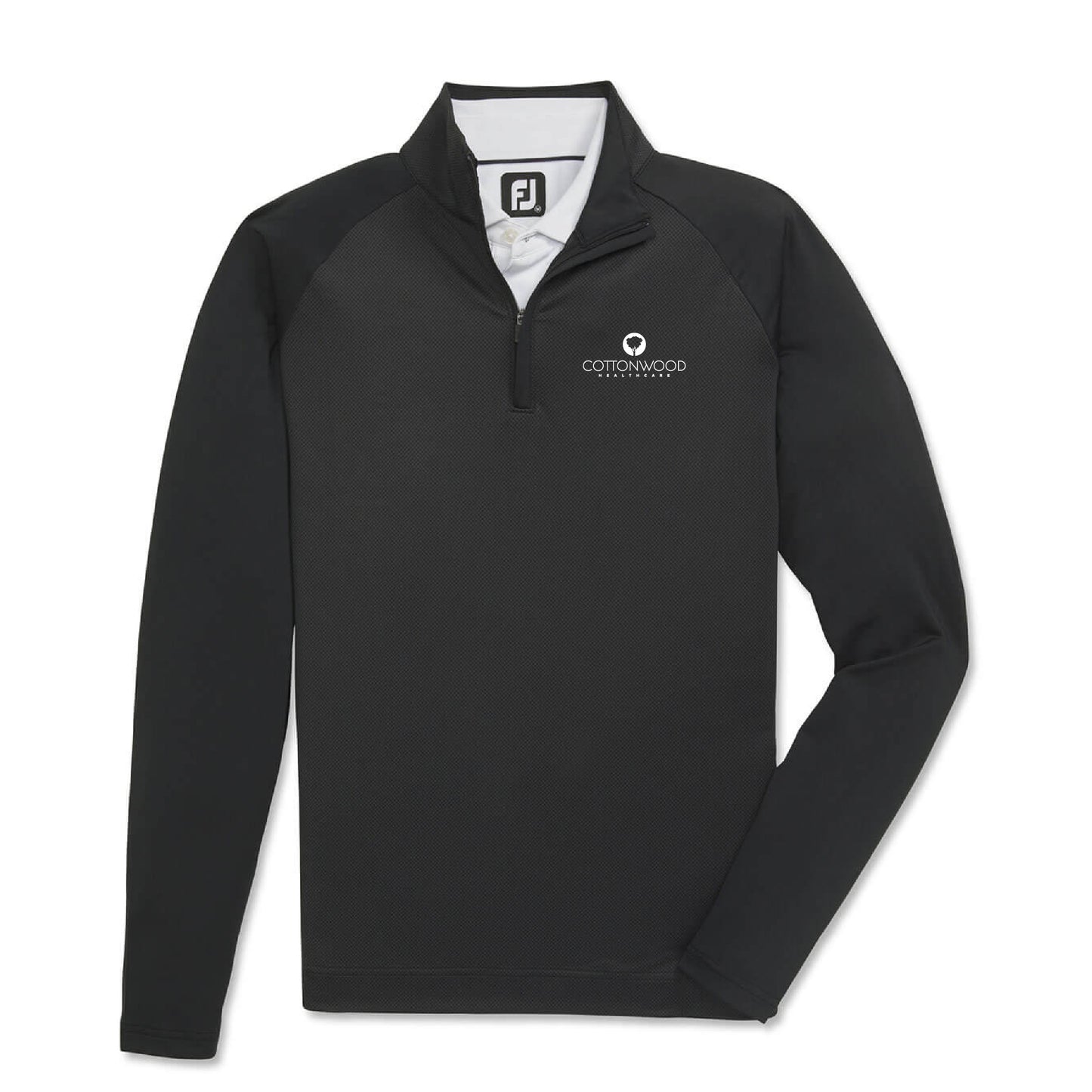 FootJoy Men's Tonal Dot Block Midlayer Cottonwood