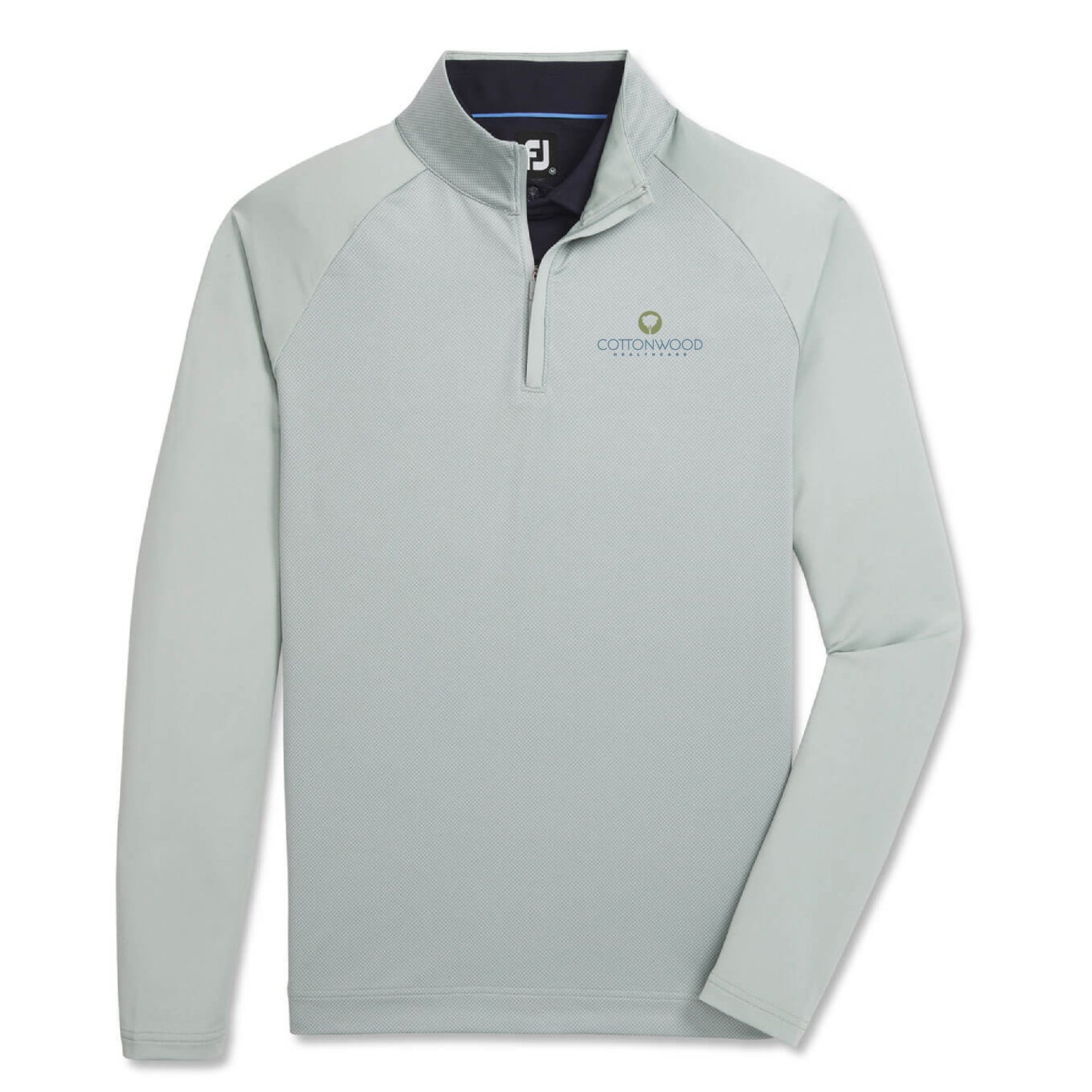 FootJoy Men's Tonal Dot Block Midlayer Cottonwood