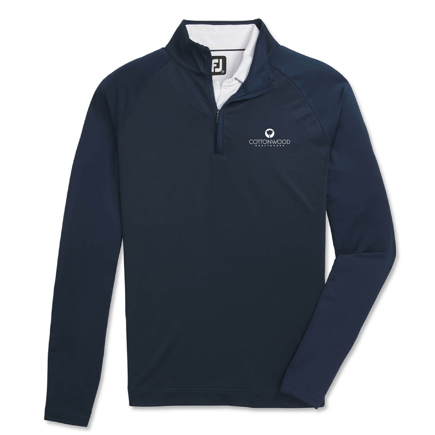FootJoy Men's Tonal Dot Block Midlayer Cottonwood