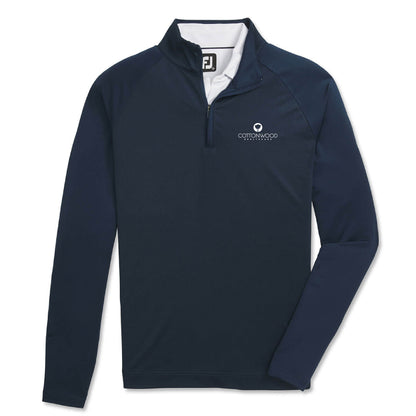 FootJoy Men's Tonal Dot Block Midlayer Cottonwood