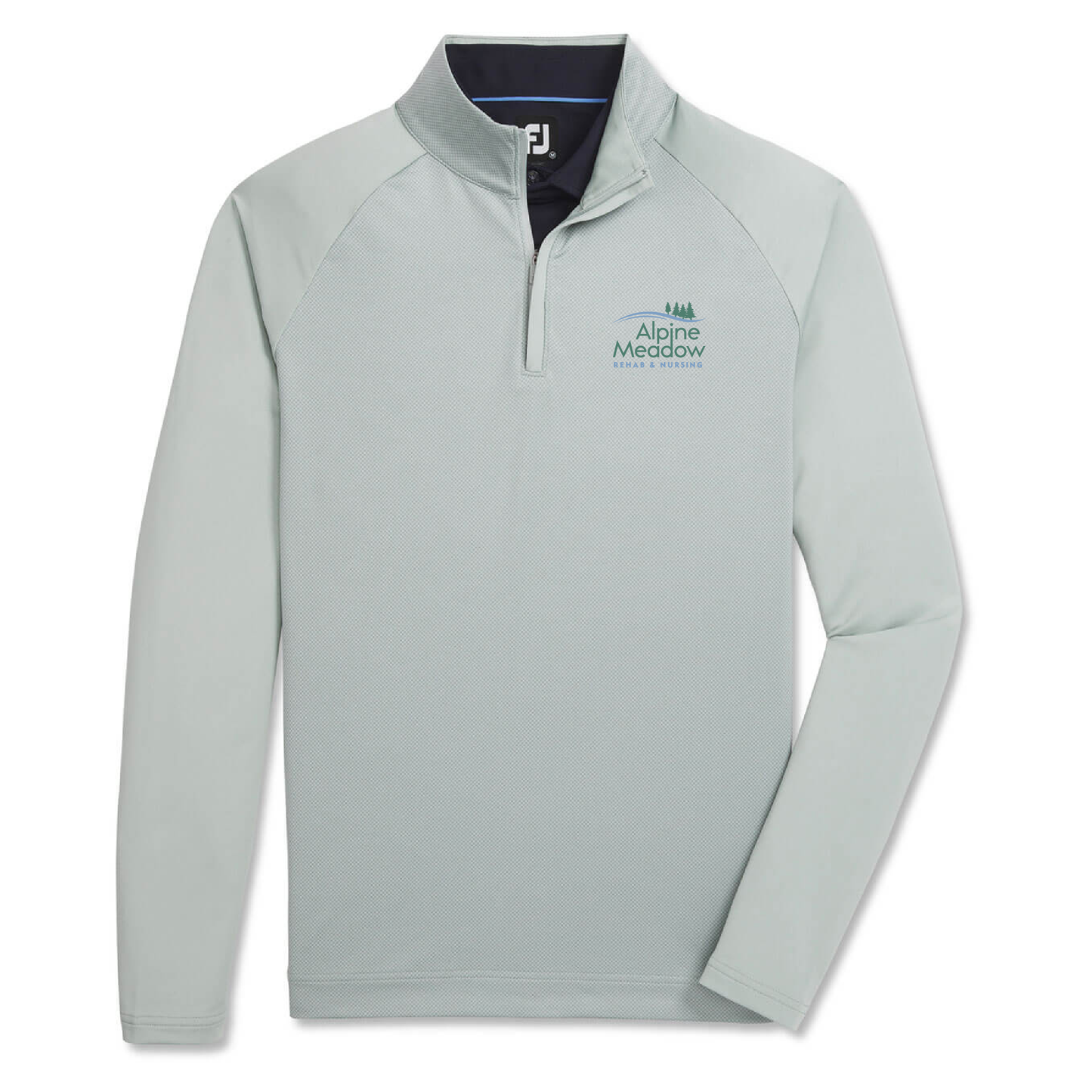 FootJoy Men's Tonal Dot Block Midlayer Alpine Meadow