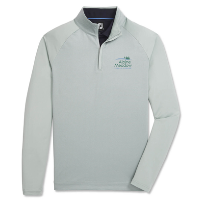 FootJoy Men's Tonal Dot Block Midlayer Alpine Meadow