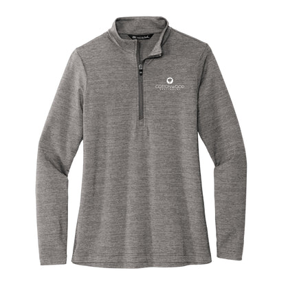 TravisMathew Women's Crestview 1/4-Zip Cottonwood