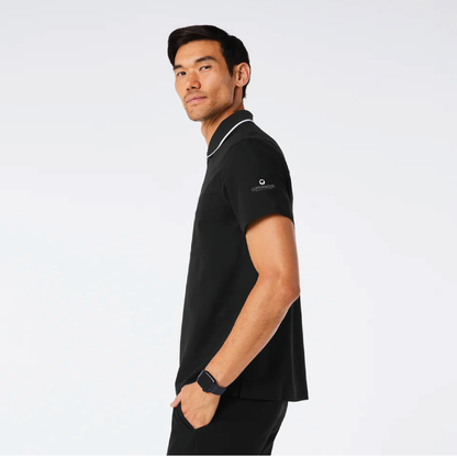 Jasper Polo Scrub Top Cottonwood