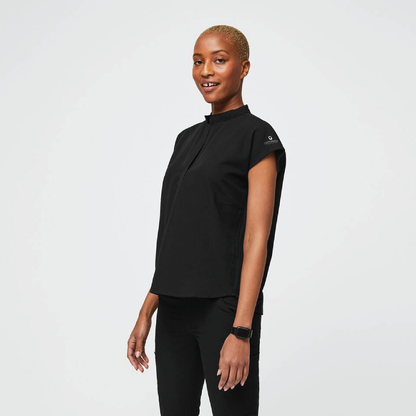 Rafaela Oversized Scrub Top Cottonwood