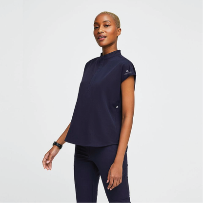 Rafaela Oversized Scrub Top Cottonwood