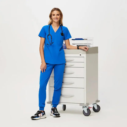 Cottonwood Custom Womens Royal Blue Scrub Kit