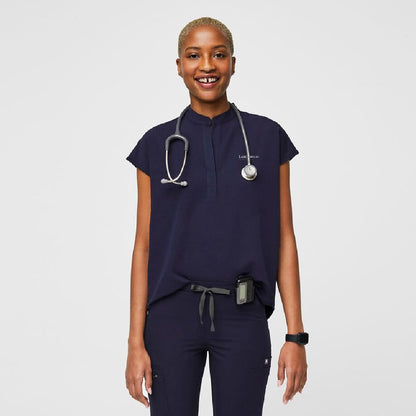 Rafaela Oversized Scrub Top Larchwood