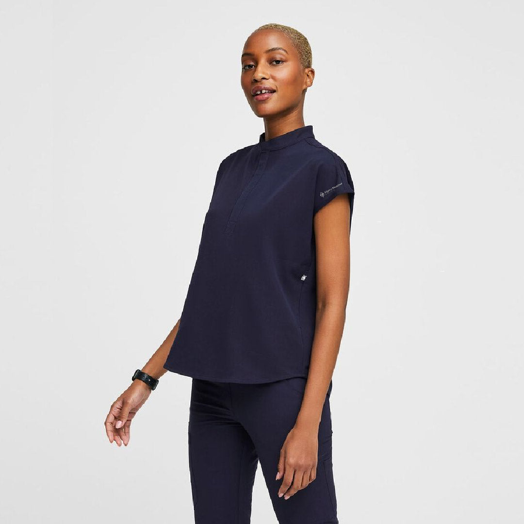 Rafaela Oversized Scrub Top Alpine Meadow
