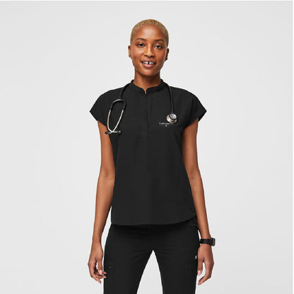 Rafaela Oversized Scrub Top Larchwood