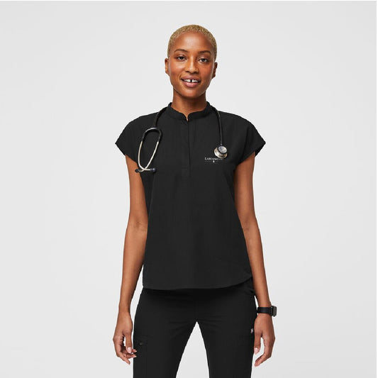 Rafaela Oversized Scrub Top Larchwood
