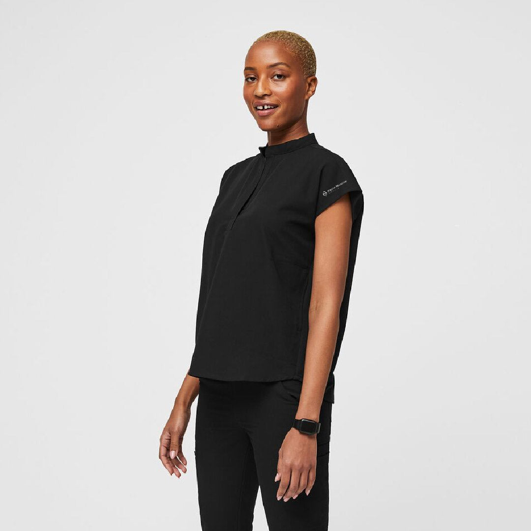 Rafaela Oversized Scrub Top Alpine Meadow