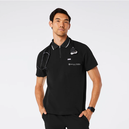 Jasper Polo Scrub Top Bella Terra