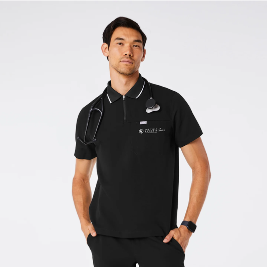 Jasper Polo Scrub Top Villa River