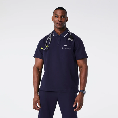 Jasper Polo Scrub Top Villa