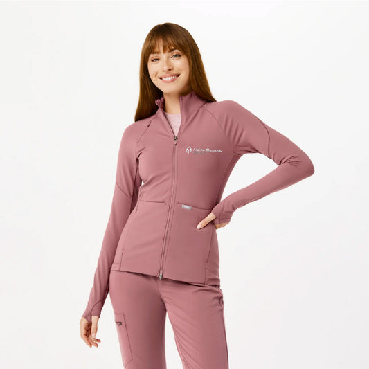 ContourKnit Scrub Women's Jacket Alpine Meadow