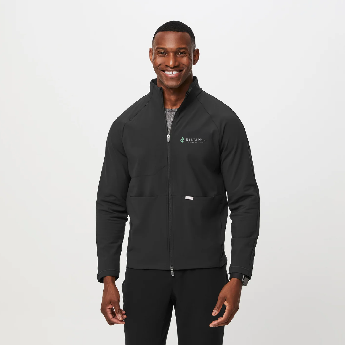 ContourKnit Scrub Men's Jacket Billings Rehab